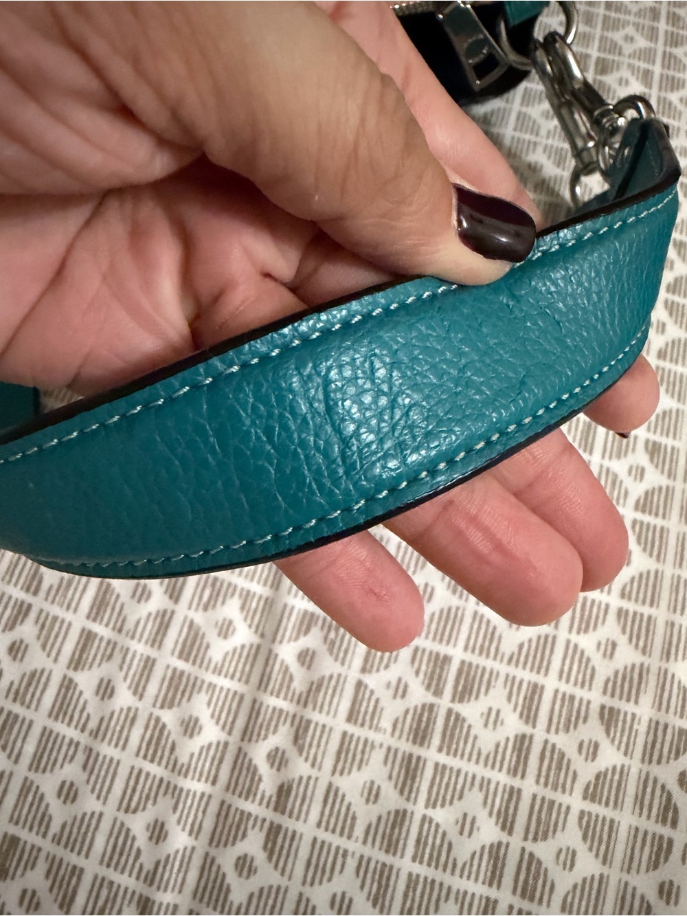 Coach Mollie Bucket Bag 22 | Teal - Picture 7 of 8